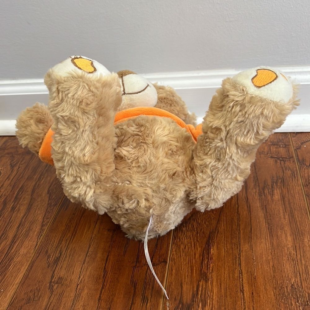 Best Made Toys Global Beige Teddy Bear Orange Shirt 10” Plush Toy Stuffed Animal - Picture 10 of 11